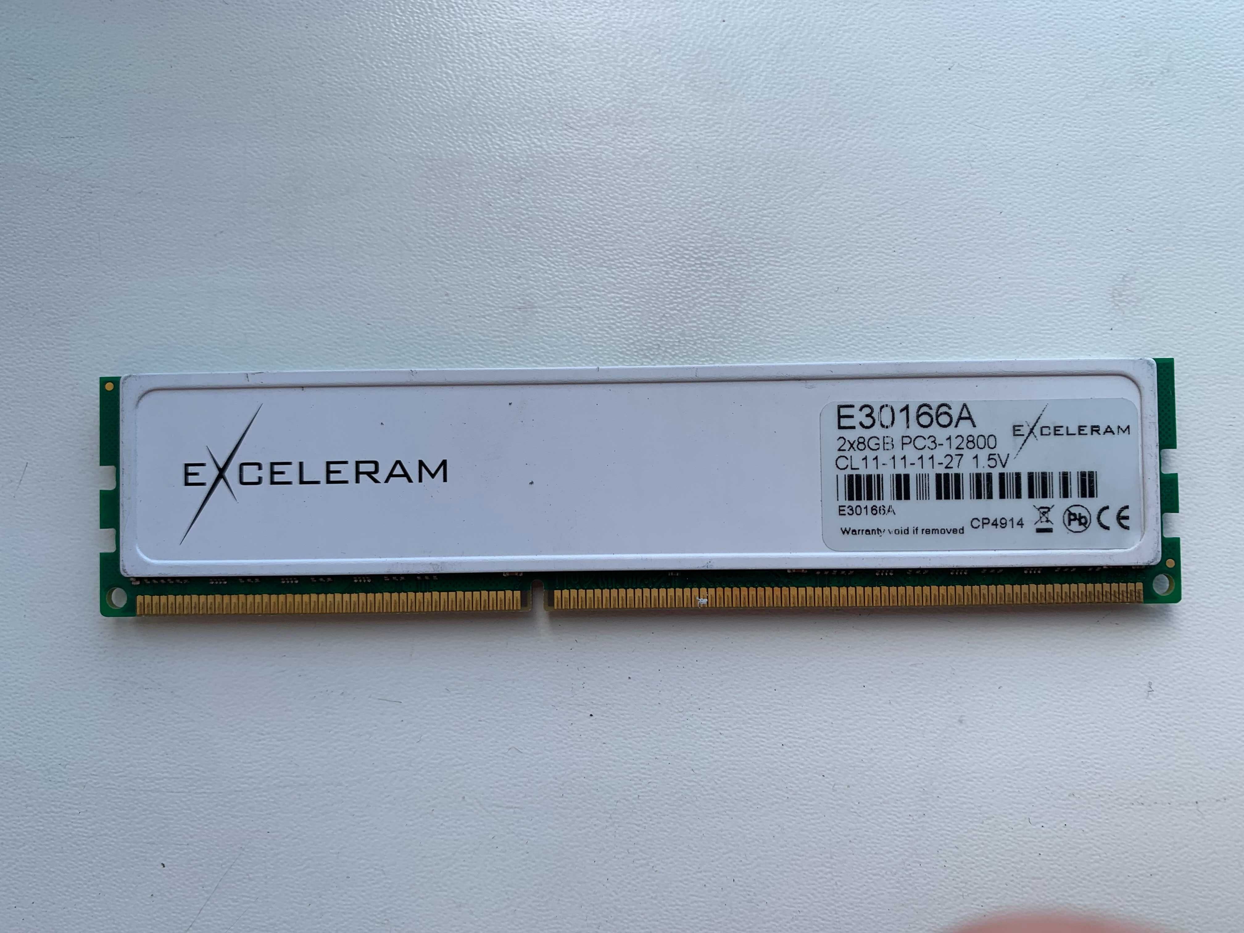 Модуль пам'яті для комп'ютера DDR3 8GB 1600 MHz Excelram