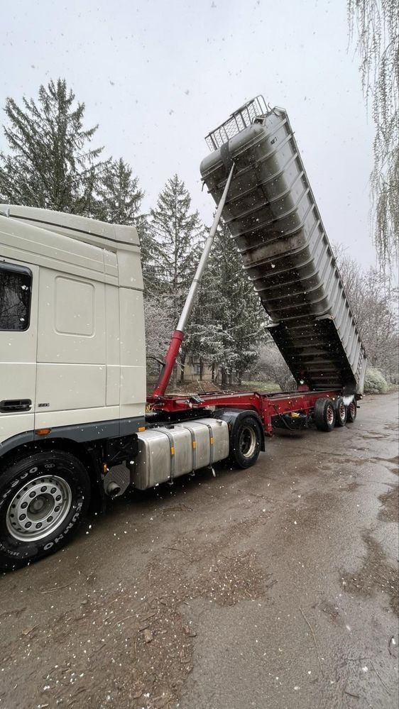 Daf с прицепом сцепка