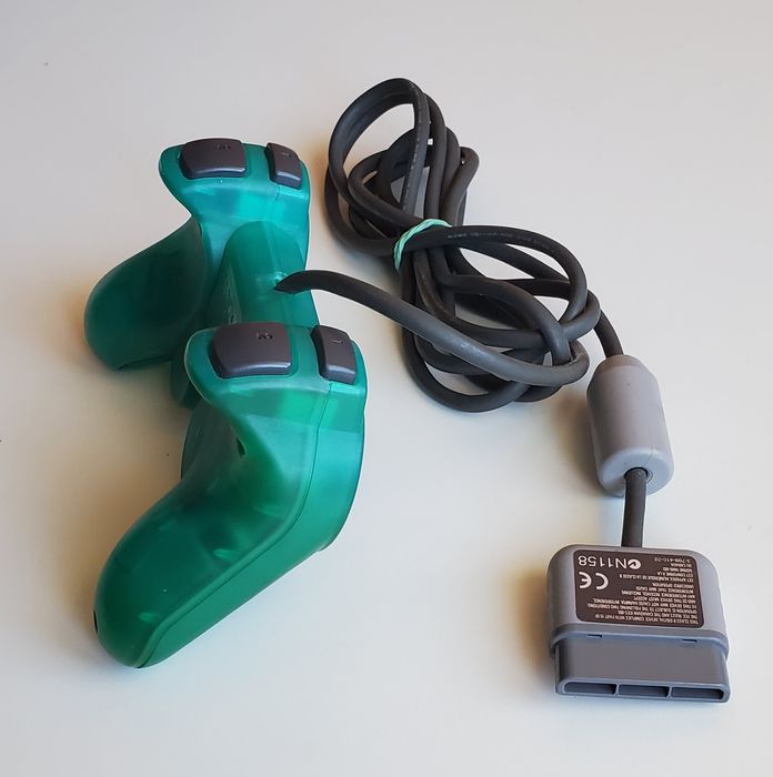 Comando original PS1 green [ótimo estado]