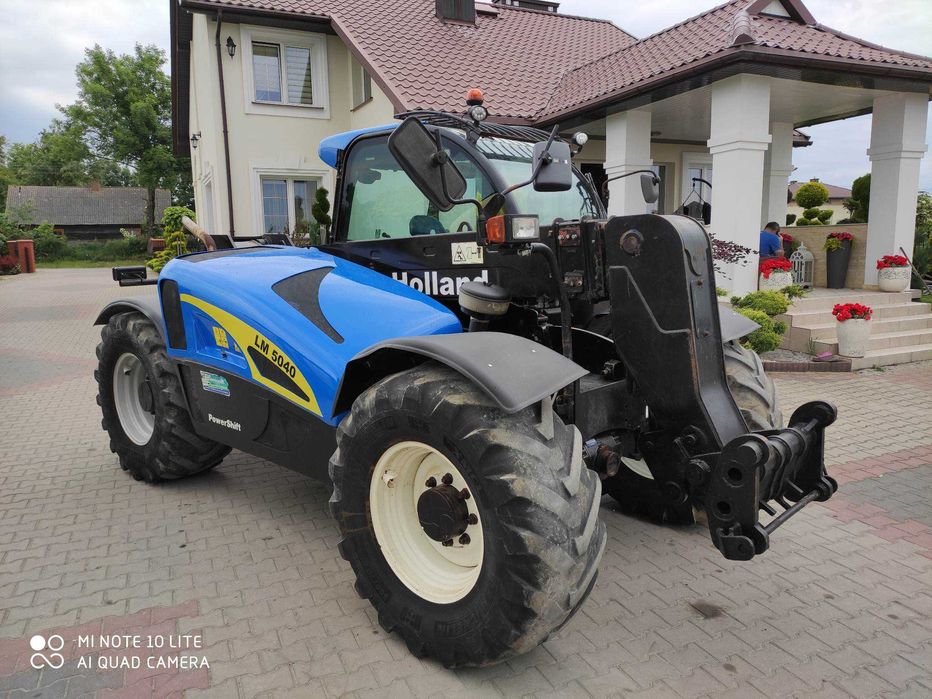 Ładowarka teleskopowa New Holland LM 5040 oryginał 2010 rok