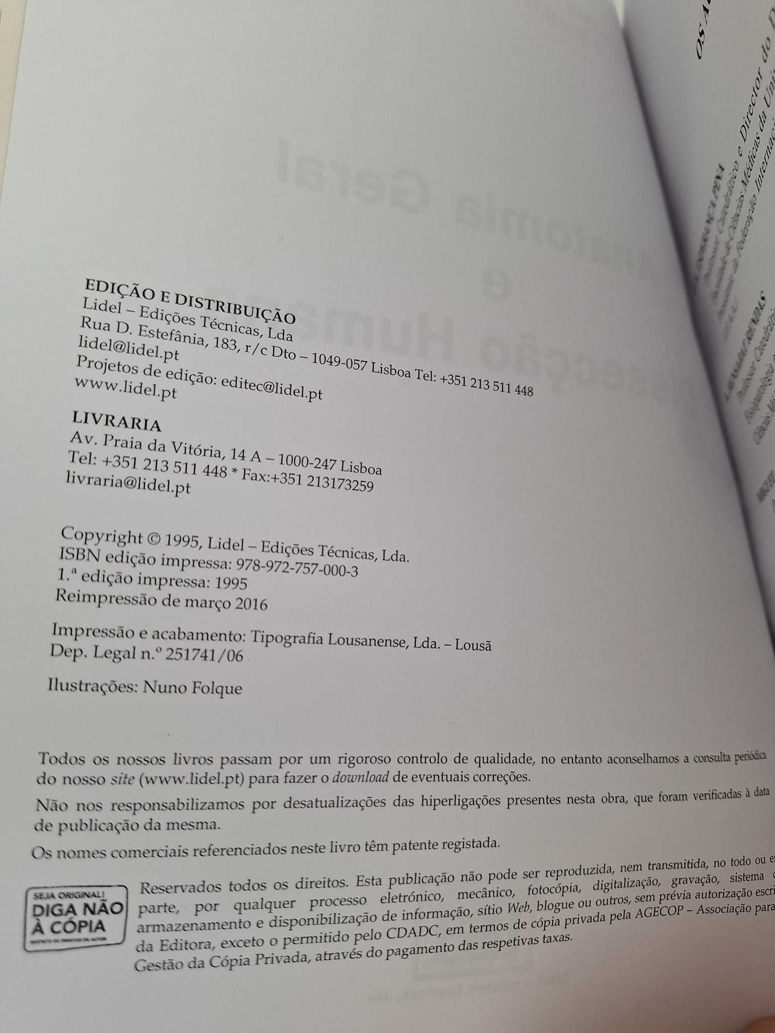 "Anatomia Geral e Disseção Humana"