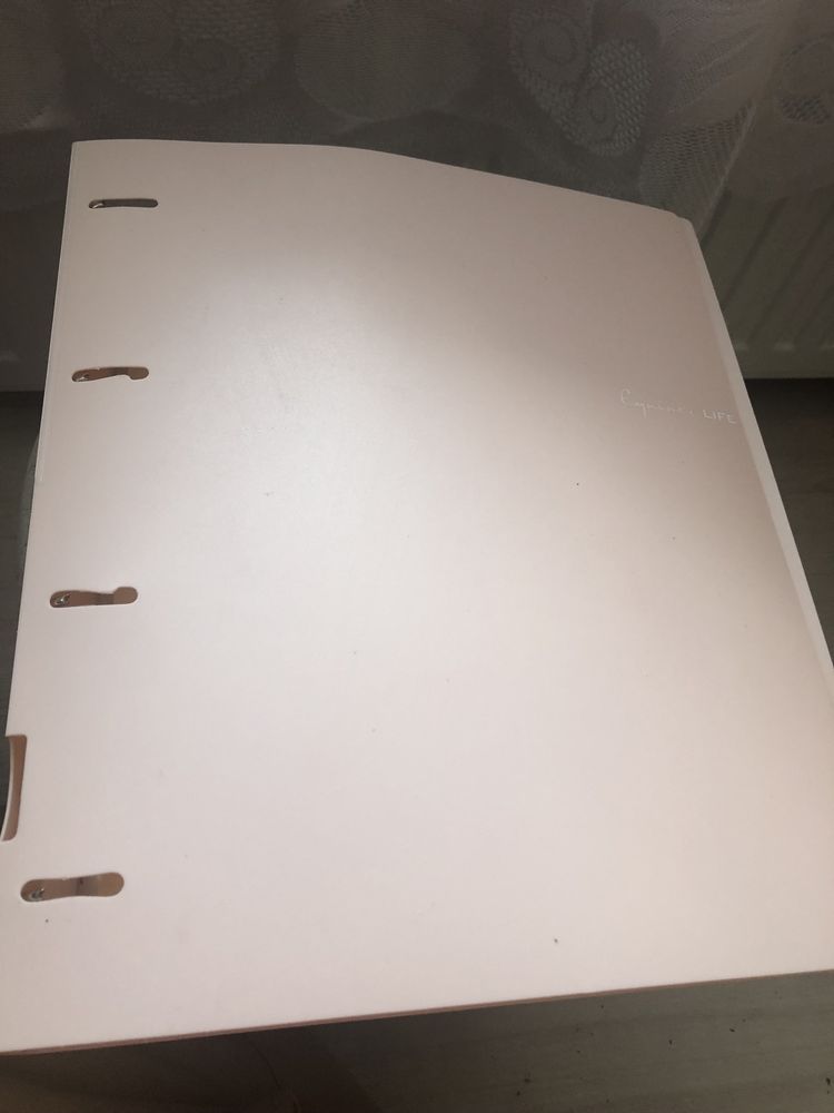 Rozowy segregator A4