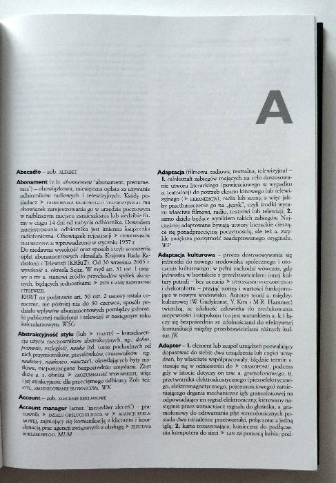 SŁOWNIK terminologii medialnej, Walery PISAREK, UNIKAT!