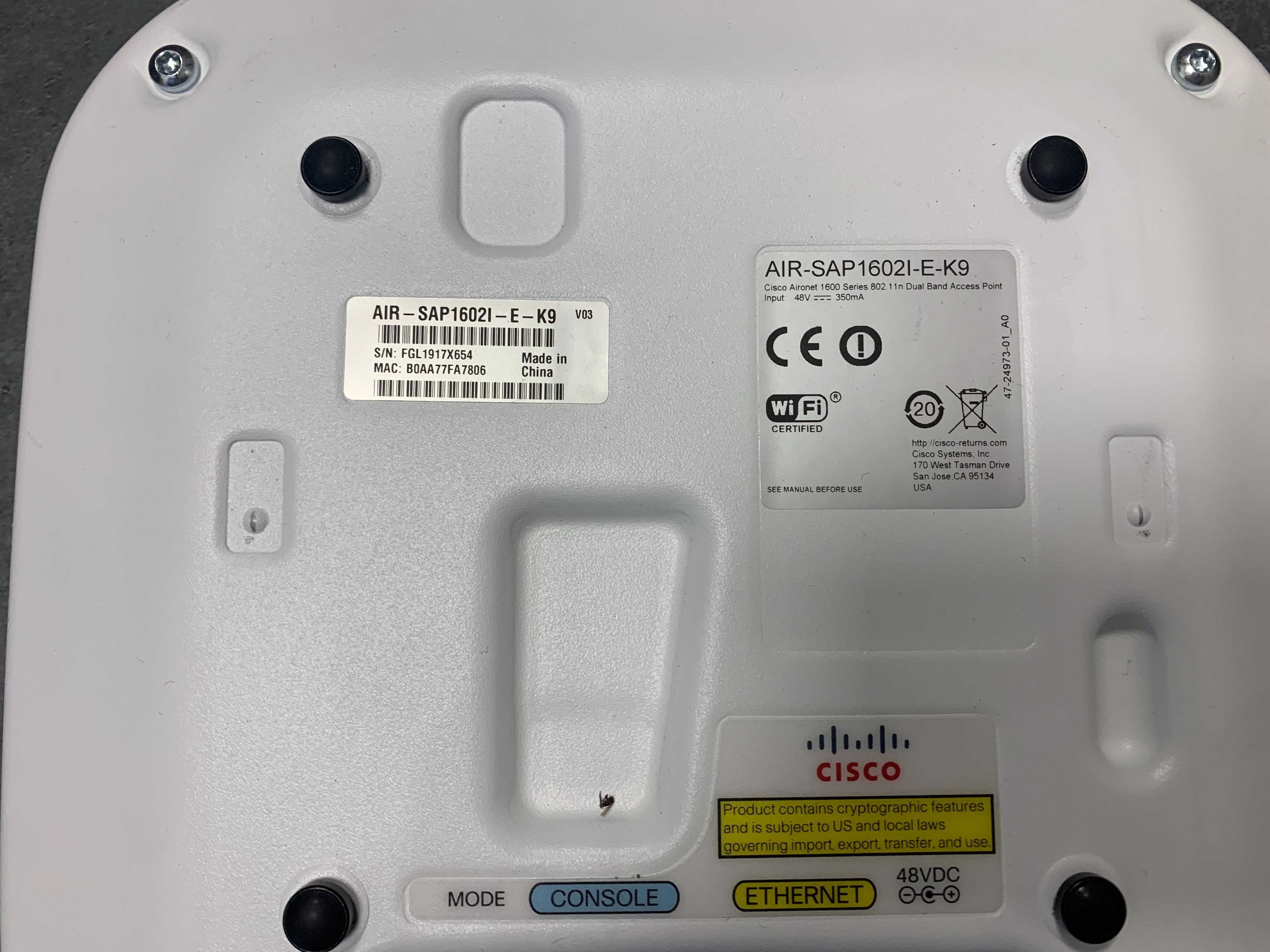 CISCO Access Point  2.4 / 5 GHz