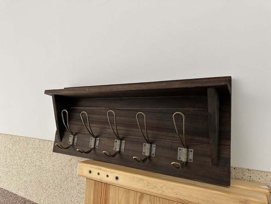 Wieszak drewniany