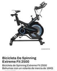 Bicicleta estática spinning 16kg