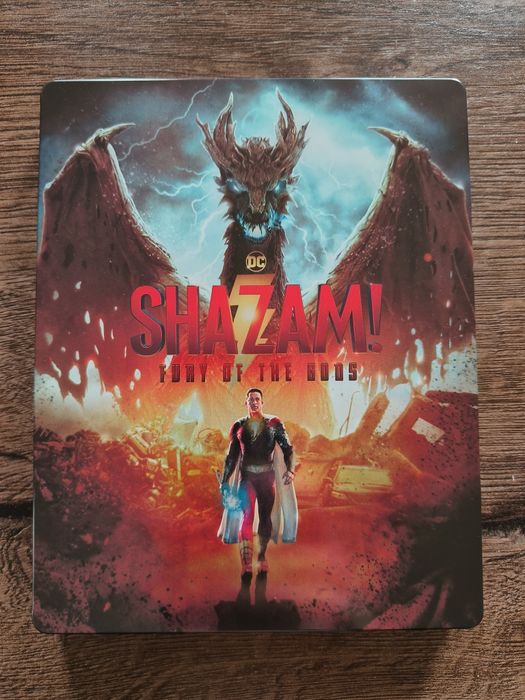 Shazam! Gniew bogów 4K UHD Steelbook PL