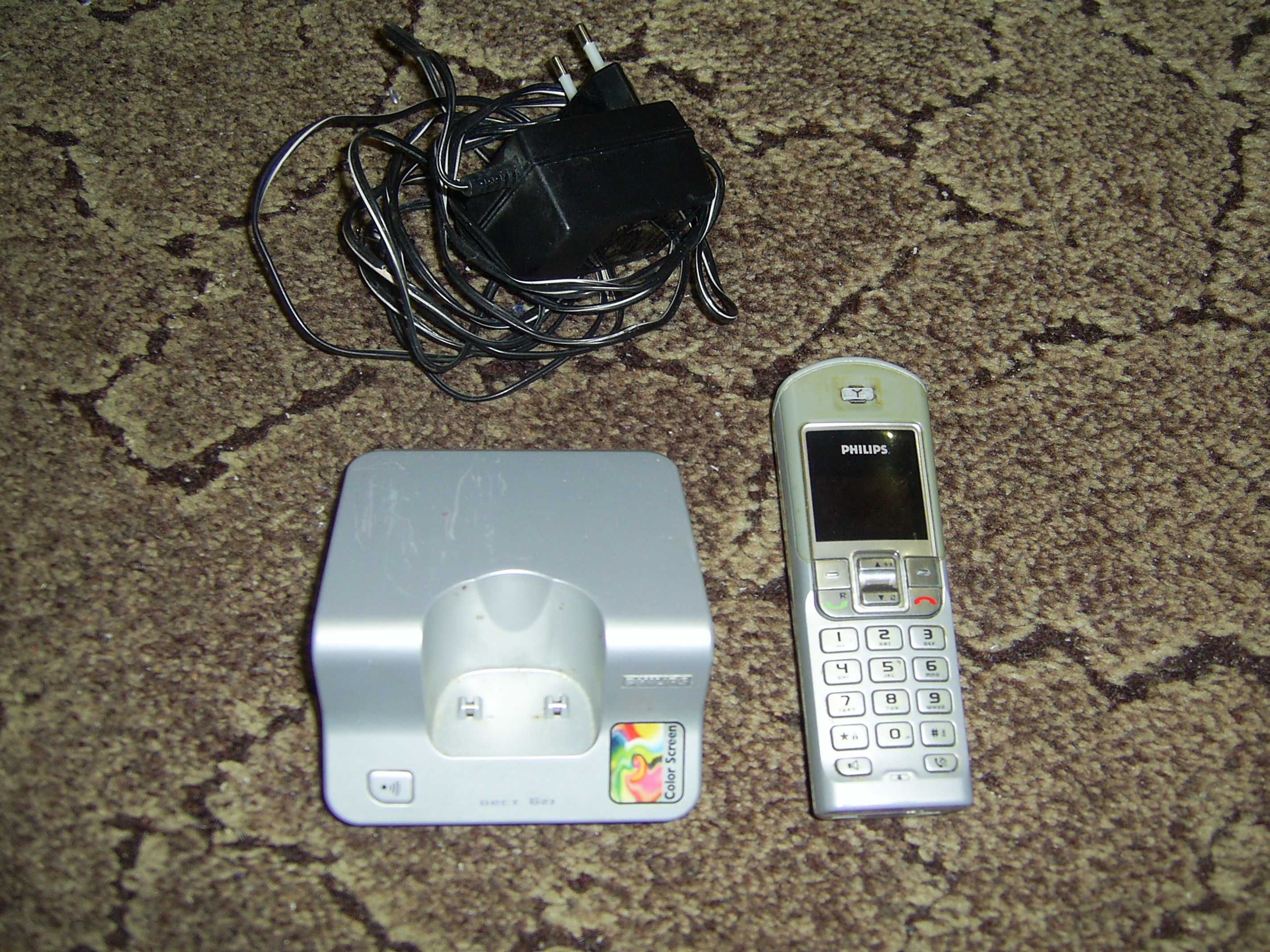 Philips przenośny telefon stacjonarny. Telefon niesprawdzony.