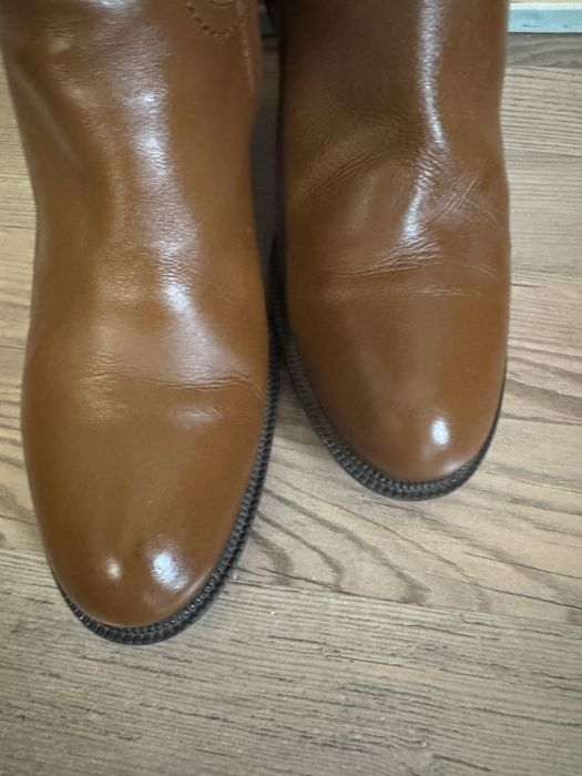 Жіночі чобітки Salamander - (коньячний) - 39р