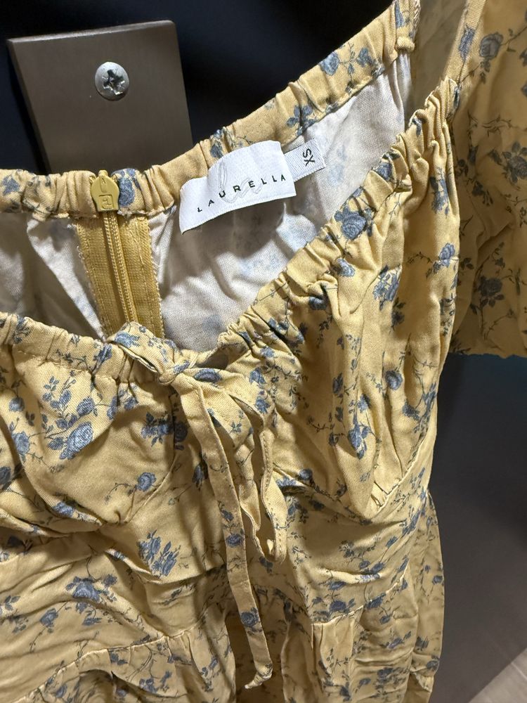 Sukienka laurella zita yellow xs