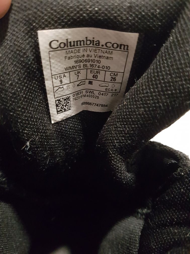 Buty śniegowce Columbia r 40