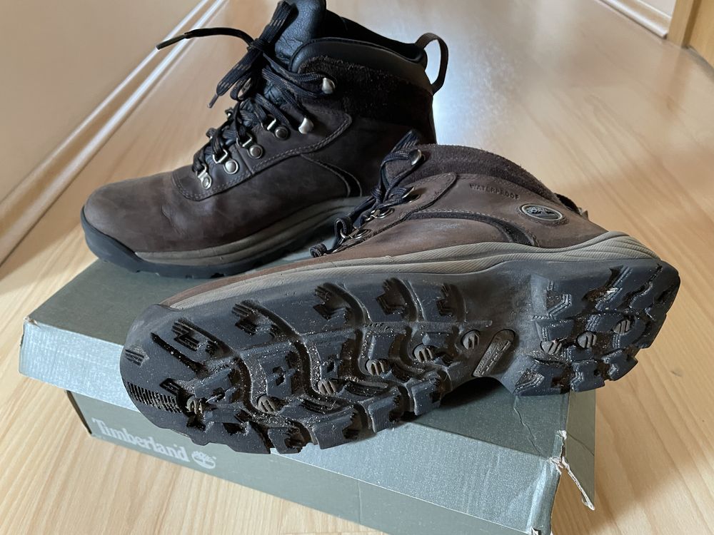 BUTY ZIMOWE skorzane, wodoszczelne Timberland Flume MID WP
