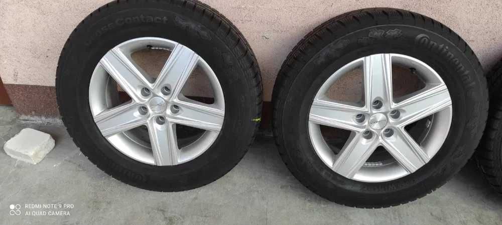 Koła aluminiowe ALUETT 16'' 5x112 opony 215/65/16 AUDI SEAT SKODA B46