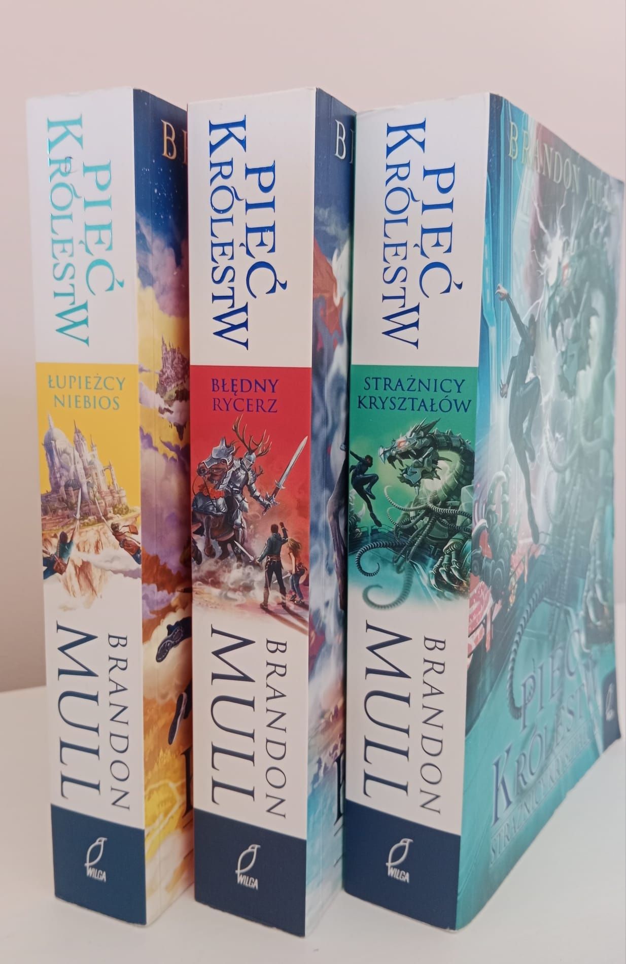 Pięć królestw Brandon Mull - trzy książki