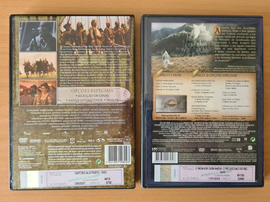 2 filmes em DVD com Viggo Mortensen