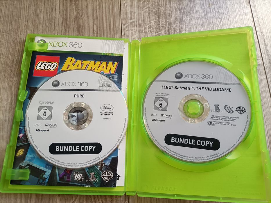 Gry Pure i Lego Batman na Xbox 360