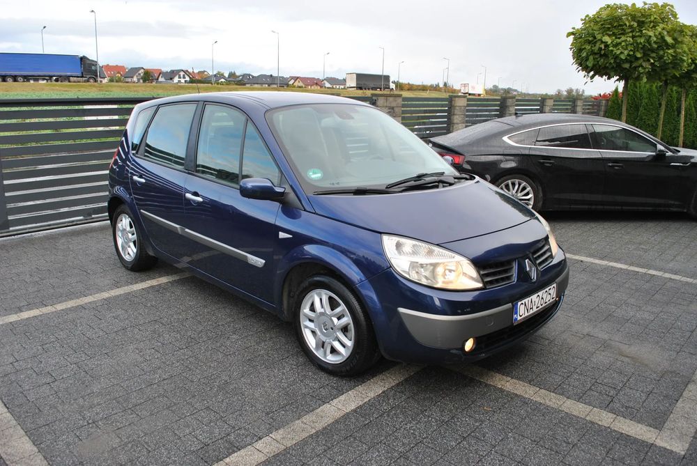 Renault Scenic 2.0i Skóra Exception Wolne ręce klimatronik zadbany