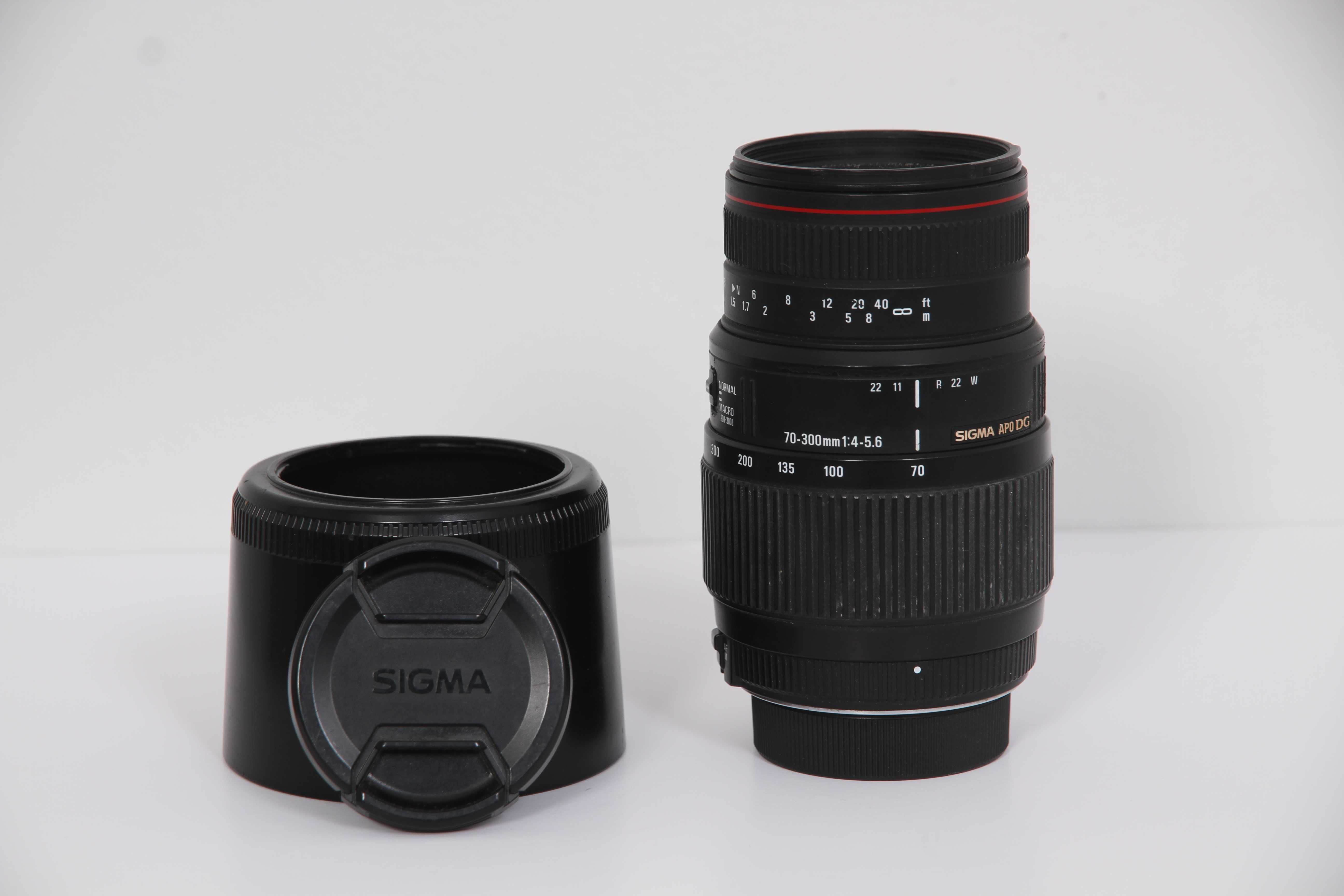 Objetiva Sigma 70-300 p/ Nikon