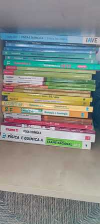 Livros secundário Bio e FQ