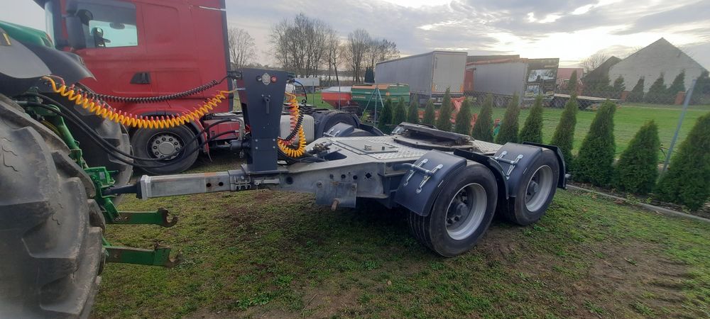 Wózek dolly Fliegl z hydrauliką do wywrotki wielton mario metal fach