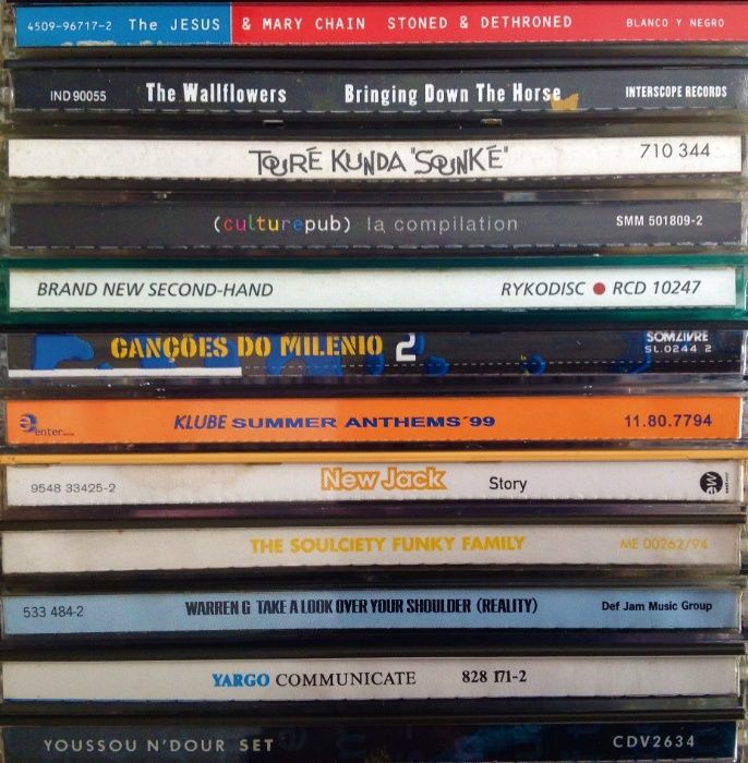 50 CDS - Vários Estilos Musicais -RAROS - Muito Bom Estado