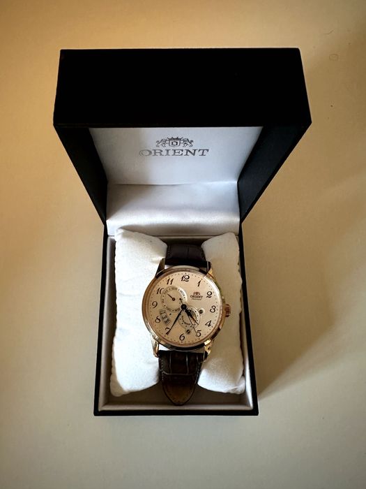 Zegarek męski Orient RA-AK0001S10B Automatic Sun And Moon