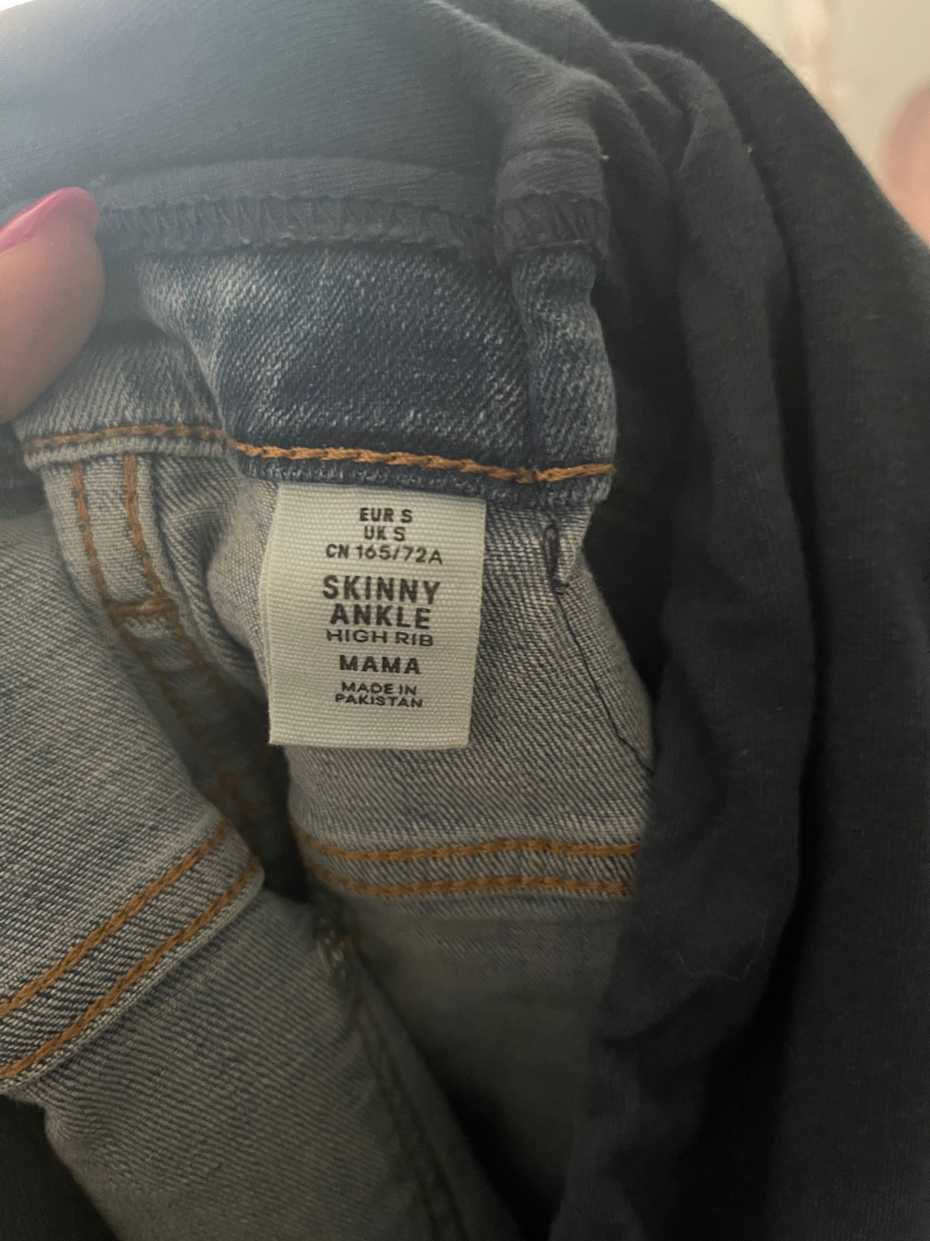 Spodnie ciążowe h&m rozm S