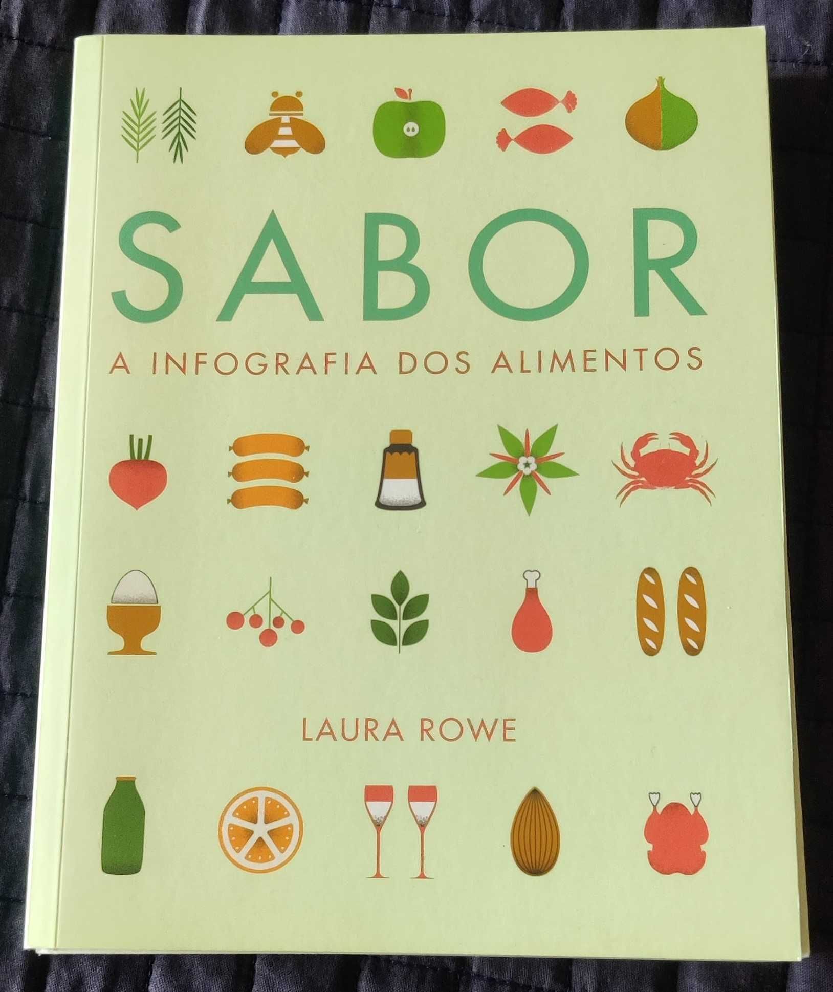 Vendo Livro Sabor: A Infografia dos Alimentos Muito Bom Estado