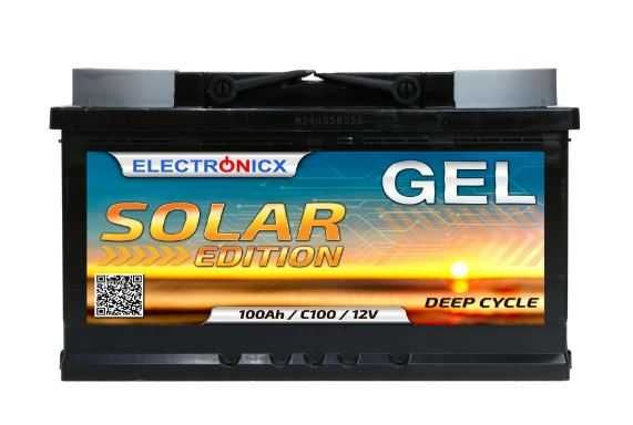 Гелевий акумулятор Electronicx Solar Edition batterie 100AH 12V
