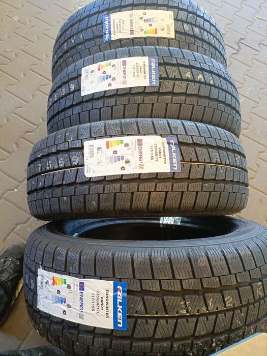 Nowe opony zimowe do busa 235/60/17c Falken 2025r