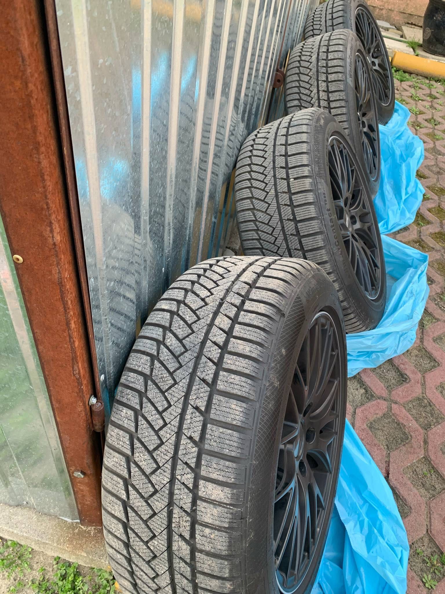 Felgi ATS 17 cali plus nowe Opony Zimowe Continental