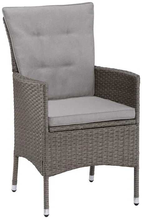 Meble ogrodowe Milan Konifera 2 fotele + stół 50 cm, polirattan