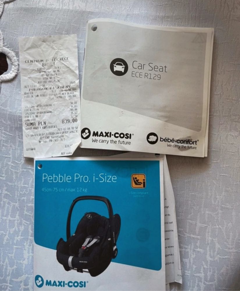 Maxi cosi pebble pro