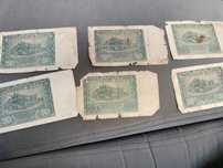 6 banknotów 50 zł z 1941 roku