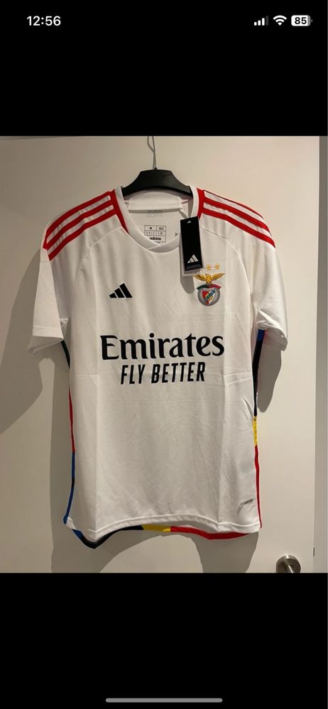 Camisola branca Benfica tam m nova