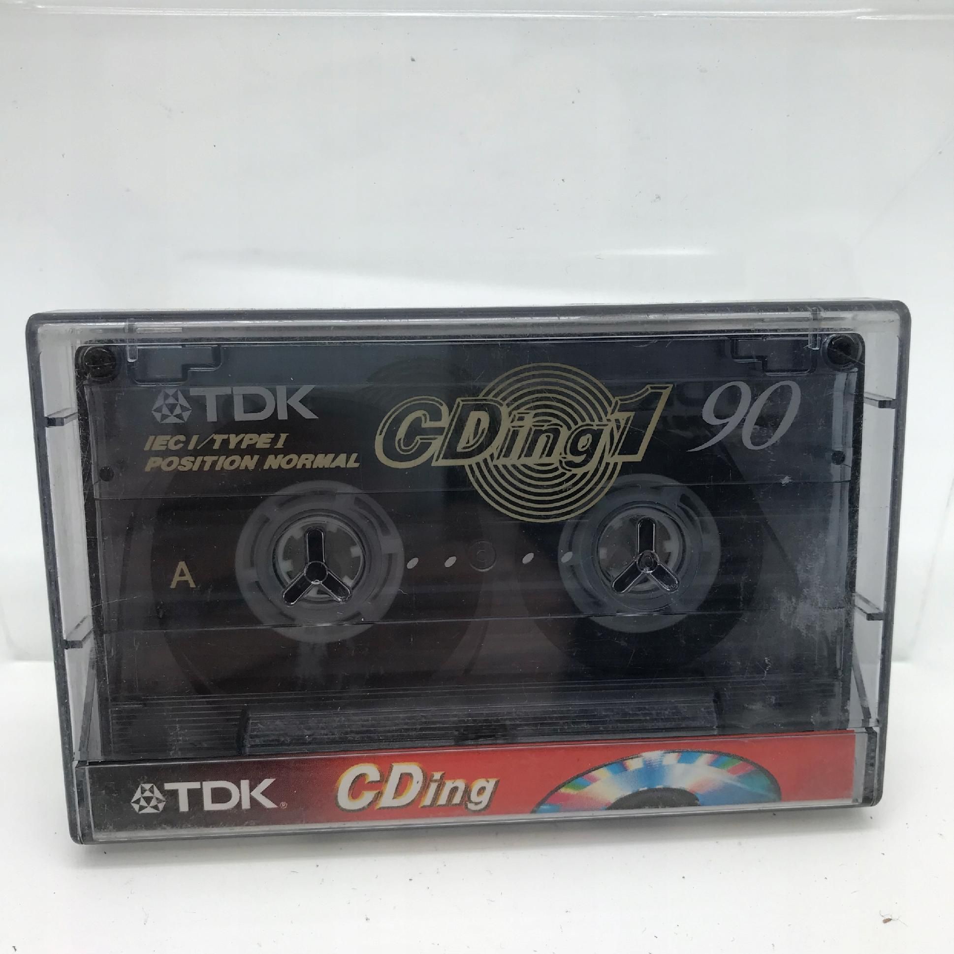 kaseta - kaseta magnetofonowa tdk cding1 90 i