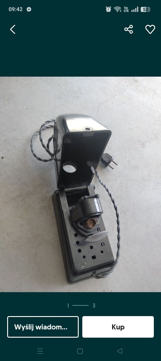 Rzutnik z PRL. 2 szt