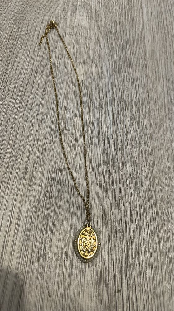 Colar Dourado Fatima