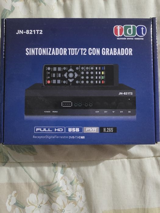 Sintonizador tdt full hd novo na caixa
