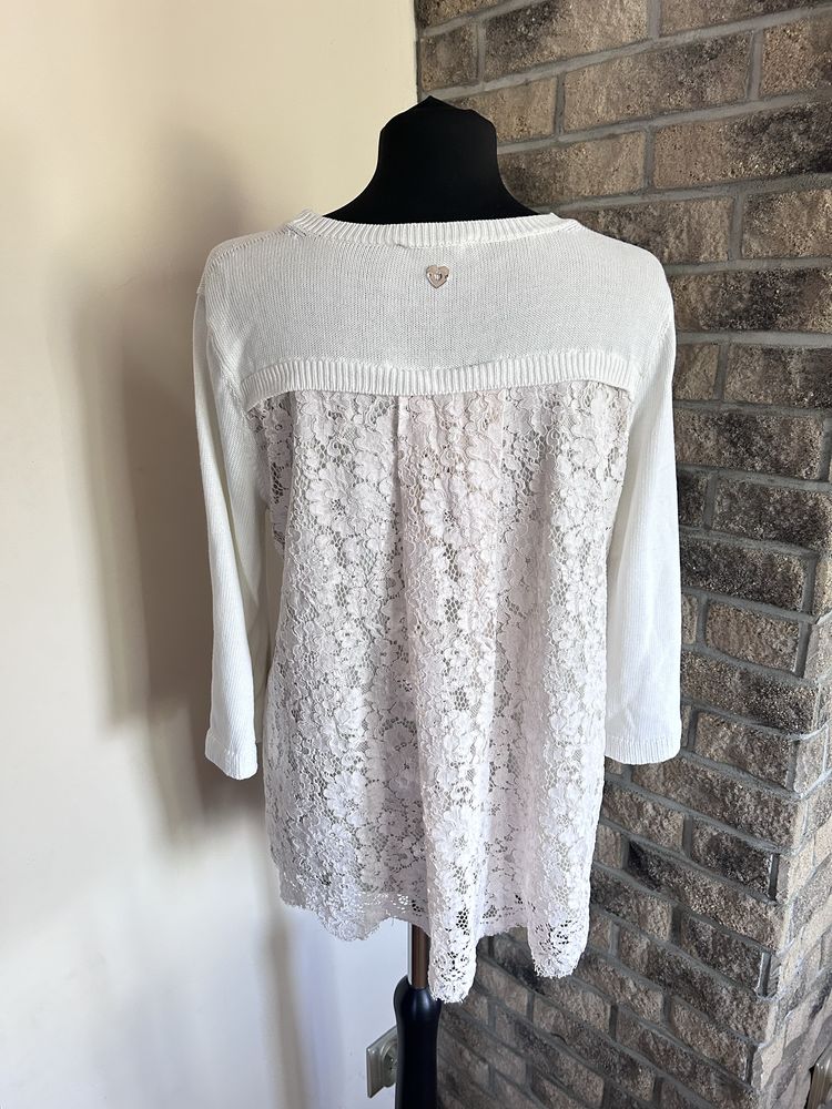 Kremowy sweter Twinset rozmiar M/38