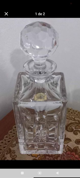 Garrafa de cristal Atlantis