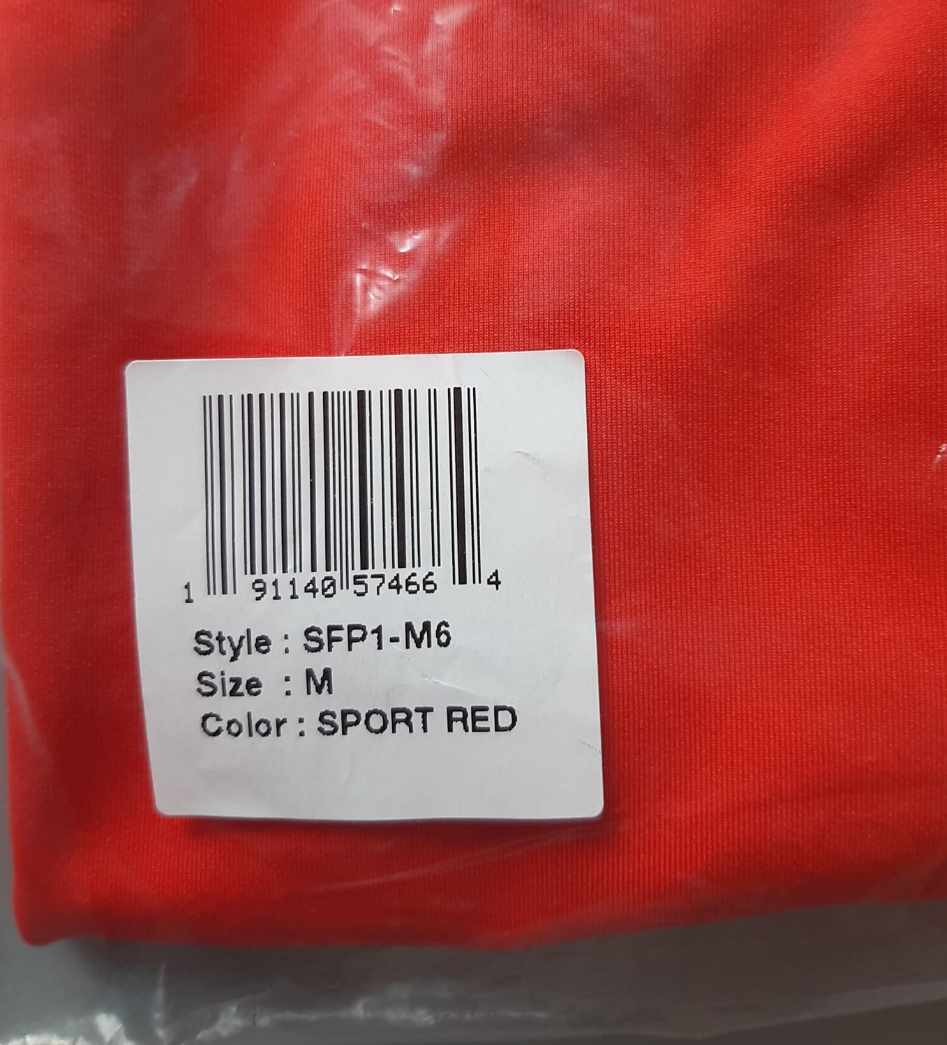 Czerwona bluzka z długim rękawem  Find rozmiar M