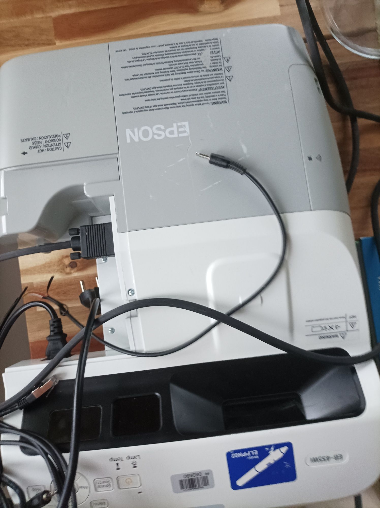 Projektor EPSON EB-455Wi nowa lampa