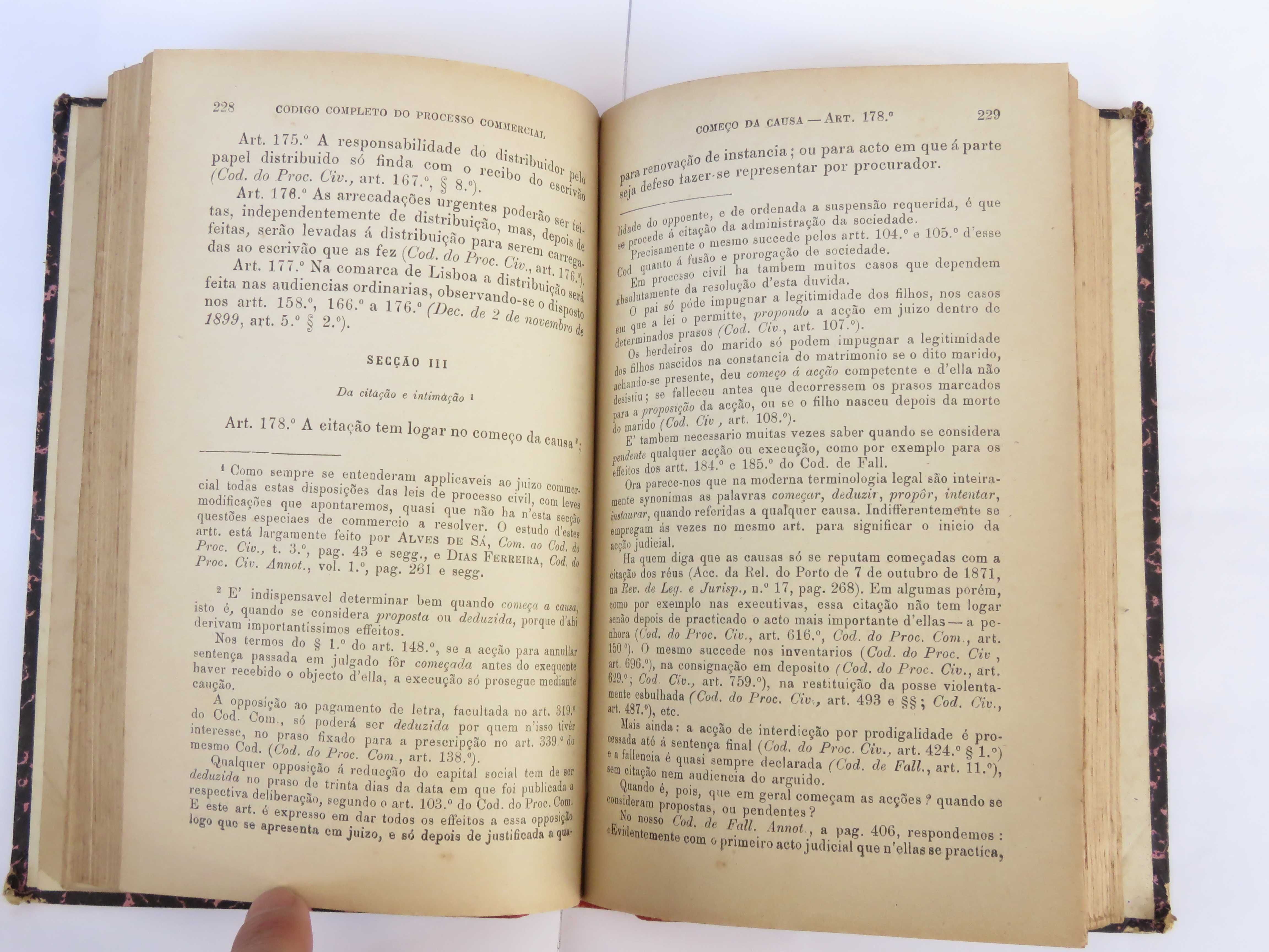 Código Completo do Processo Comercial, 1901, Magalhaes (2 vol)