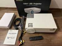 Projektor LED WiMiUS P28 biały HD 4K WIFI 400 ANSI