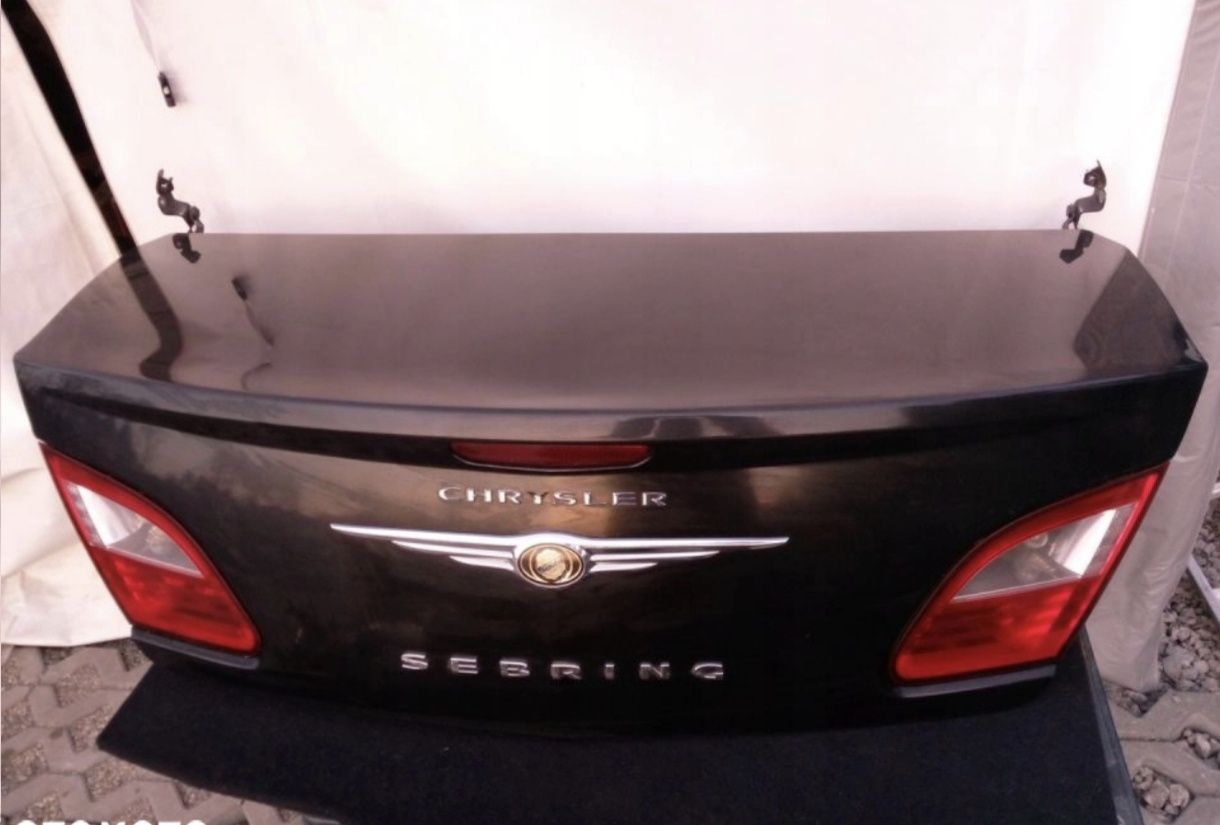 CHRYSLER SEBRING III Klapa Tylna Sedan Kompletna F-vat