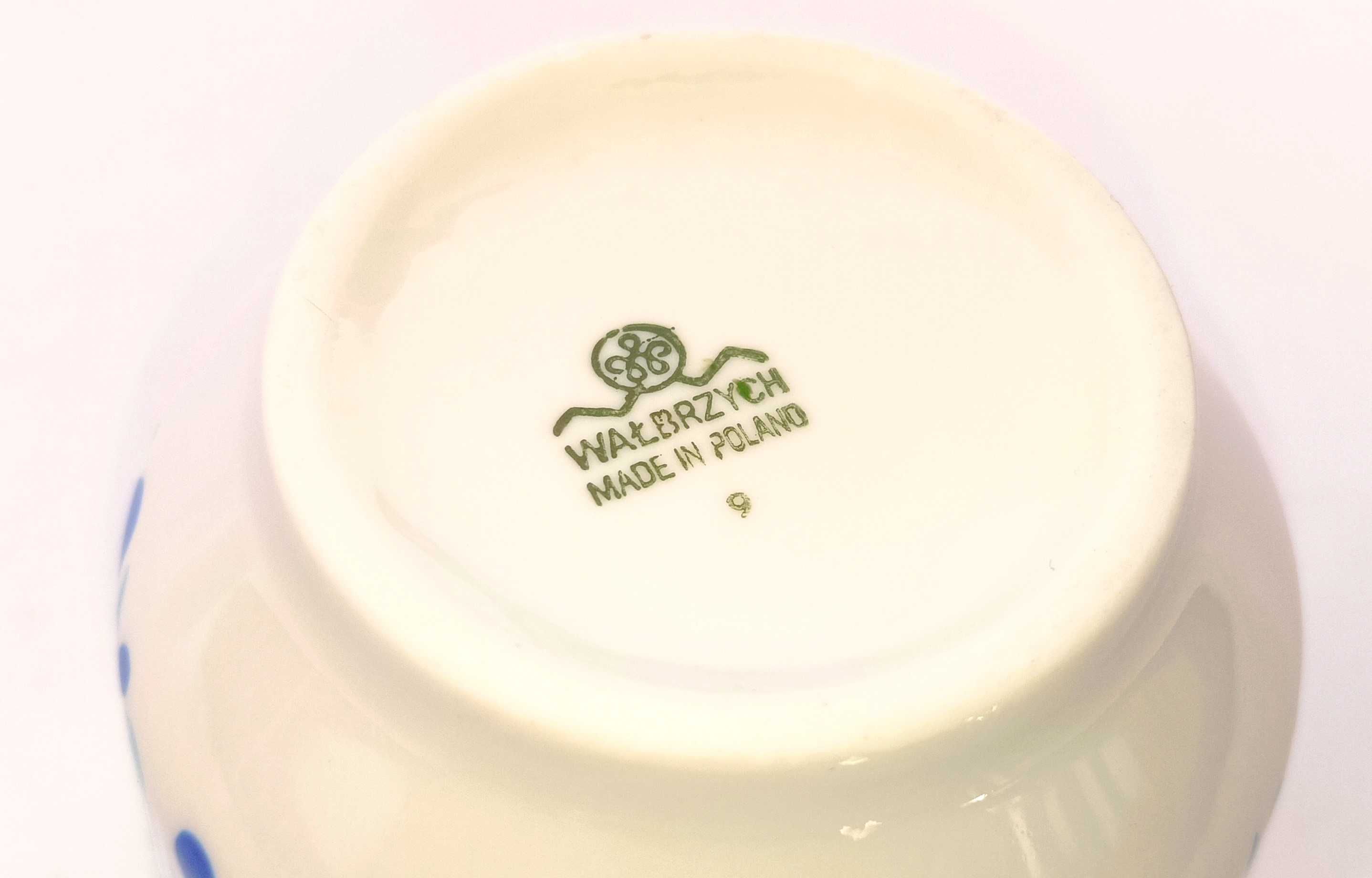 Cukiernica Cukierniczka Porcelana Wałbrzych sygnowana