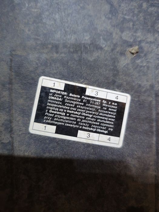 Akumulator  benzyna 1.4