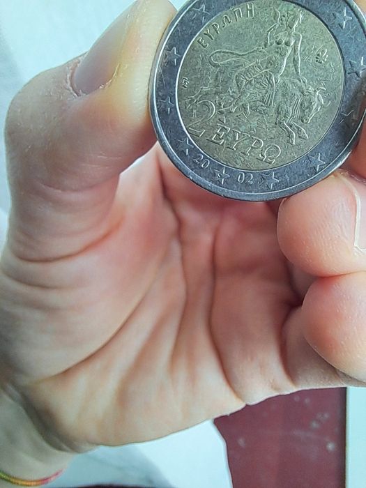 Moeda de 2€ da Grécia de 2002