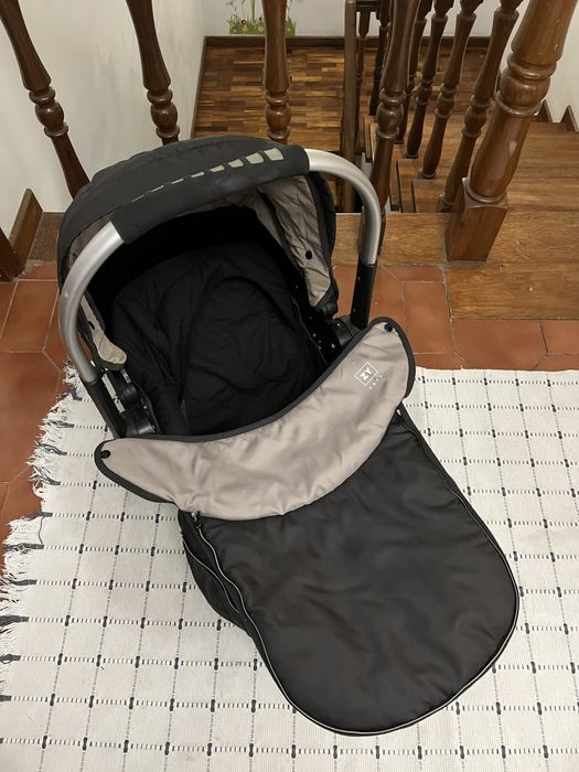 Alcofa Para Bebé - Preta
